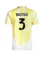 Juventus Gleison Bremer #3 Replika Borta Kläder 2024-25 Kortärmad
